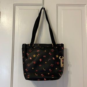 Fossil retro design purse